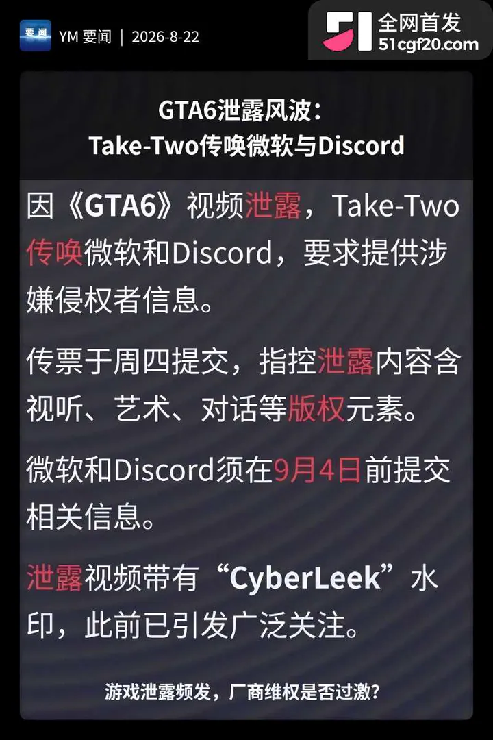 R星史诗级巨作 GTA6 画面泄密1