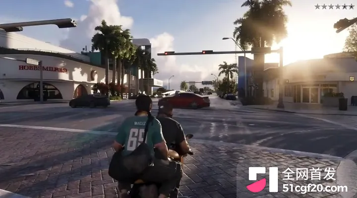 R星史诗级巨作 GTA6 画面泄密4