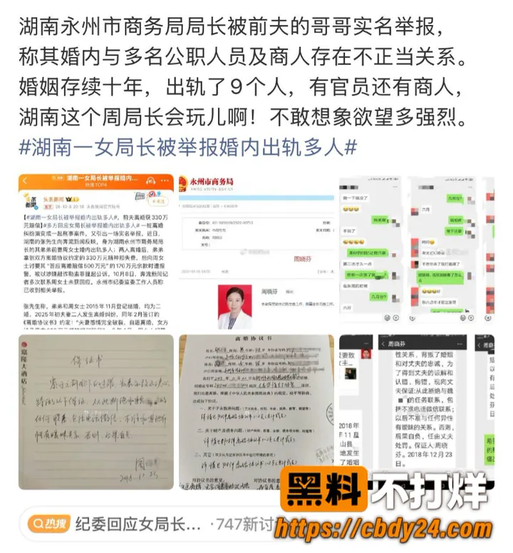 湖南永州商务局长周晓芬05