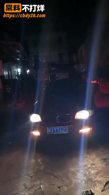 广东潮州宝马男深夜车内出轨 3